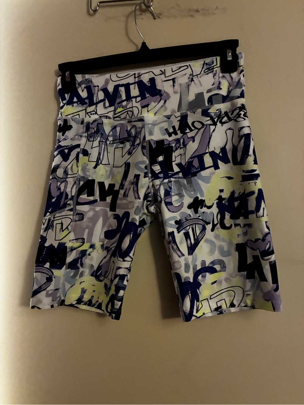 Calvin Klein Performance Womens High Rise Bike Shorts